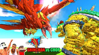 SHINCHAN vs CHOP in Animal Revolt Battle Simulator | #arbs AMAAN-T GAMING | Dangerous Creature