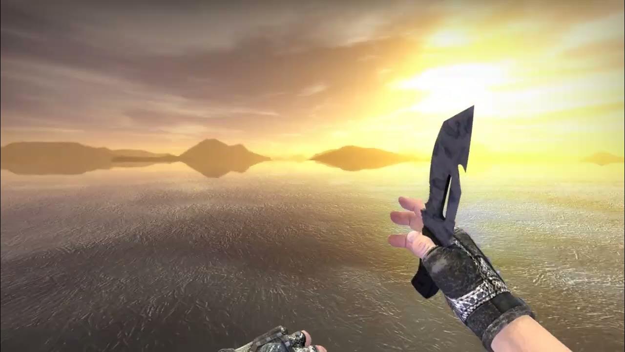 SURVIVAL KNIFE ☆ STAINED (FieldTested) INSPECT CSGO 4K YouTube