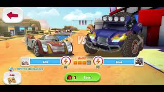 Cars Fast As Lightning - Shu Todoroki Vs Blue Grit