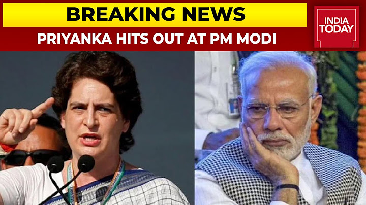 Priyanka Gandhi Hits Out At PM Modi Over Women Outreach | Breaking News