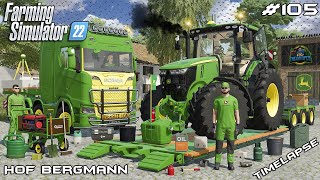 BUYING TRACTOR FOR THE FARM - JOHN DEERE 7200R | Hof Bergmann | Farming Simulator 22 | Episode 105