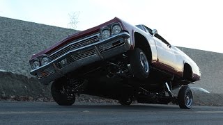 More of the lowriders majestics new years picnic driving out, well
into nighttime. part 1 - https://www./watch?v=k4jrx-ecdfk for
pictur...