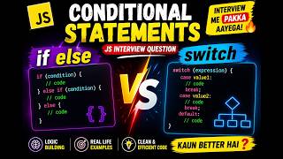 Conditional statement | else if | Switch statement | Interview question | #coding #javascript #js