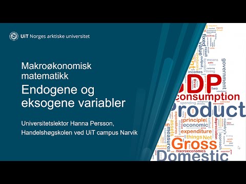 Video: Hvilke er endogene variable?