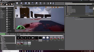 UE4 BloodSplatter Particle with Proper Decal Spawn Rotation
