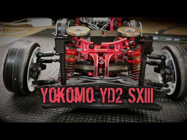 Yokomo YD2 SXIII RWD drifter running on my home track - YouTube