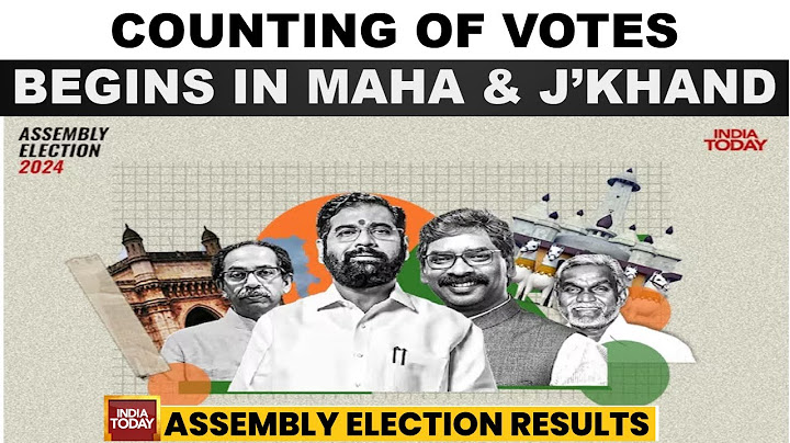 Maharashtra & Jharkhand Election Results: Counting Begins For Maha & J'khand | India Today