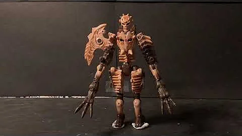 Transformers WFC Kingdom Paleotrex Stop Motion Transformation Test