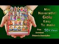 Navarathri golu miniature easy to make /navarathri golu decoration craft ideas