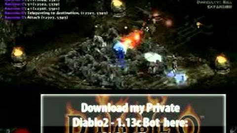 Download PRIVATE Diablo 1.13c Bot - Diablo II LOD Bot.mpg