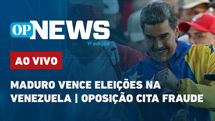 🔴 AO VIVO: Maduro vence eleições na Venezuela, diz Conselho; oposição fala em fraude | O POVO News