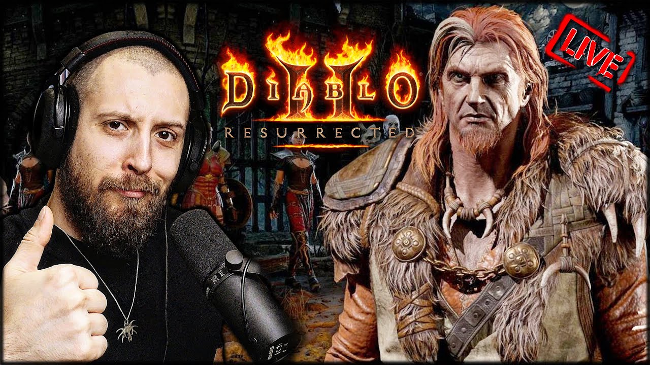 Diablo II: Resurrected - Gramy Droidem! 🌲 #1 🔴 [NA ŻYWO]