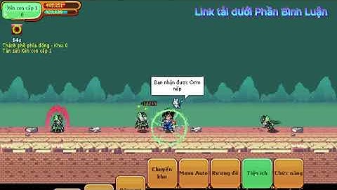 Hồi Sinh Ngọc Rồng - MOD JAVA Full chức năng cần thiết cho một bản mod hỗ trợ full treo úp