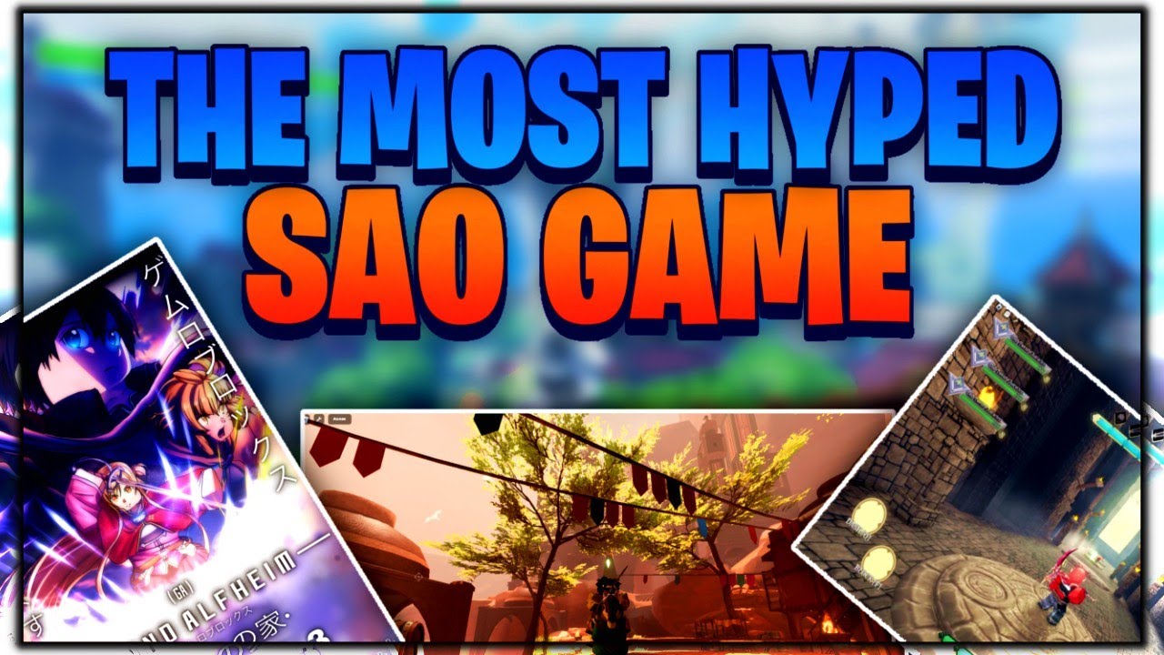 I PLAYED THE MOST HYPED SAO GAME ON ROBLOX GRAND ALFHEIM YouTube 