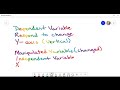 Understanding Variables and Graphing