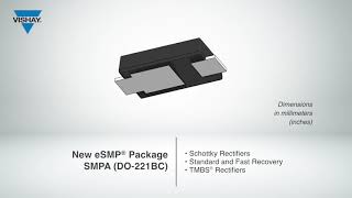 Diodes And Rectifiers Esmp Package Evolution