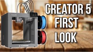 Flashforge Creator 5 Unboxing & First Impressions