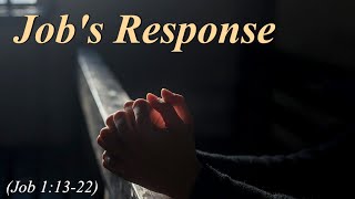 Job's Reaction to His Loss | A Job Series | Part 2