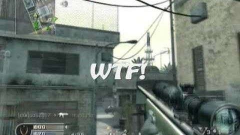 CoD4 Crash Glitch.