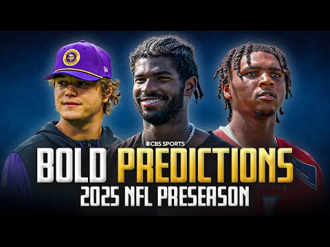 NFL Preseason Bold Predictions: Shedeur Sanders SHINES in Debut, Big Questions for J.J. McCarthy 😬