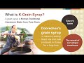 K-Grain syrup Healthy Trail Mix Bar, Natural Sweetie, Made In Korea, 150 years business experience