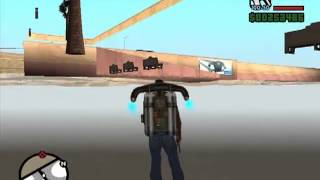 Como entrar al area 51 en GTA San Andreas sin la Freeway