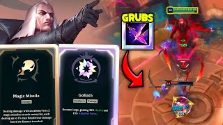 Swain but I spawn Grubs off my Ultimate and you can't run away from THE ARMY (Goliath Magic Missile)