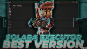 Solara Executor V3 [2025] | Roblox x Solara Script Menu | Solara Exploit [Free Download]