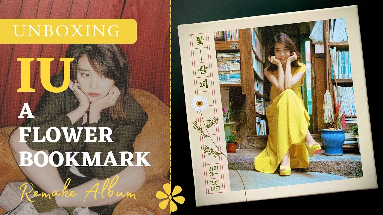 4K][UNBOXING] IU 아이유 A Flower Bookmark Album - YouTube