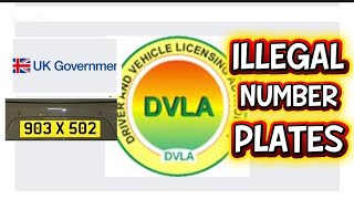 UK GOVERNMENT STEPS UP CRACKDOWN ON ILLEGAL NUMBER PLATES #easy #fpy #viralvideo #easybawareness2