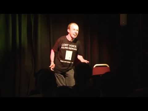 Lost Voice Guy speaks to the Telegraph at Edinburgh Fringe 2013