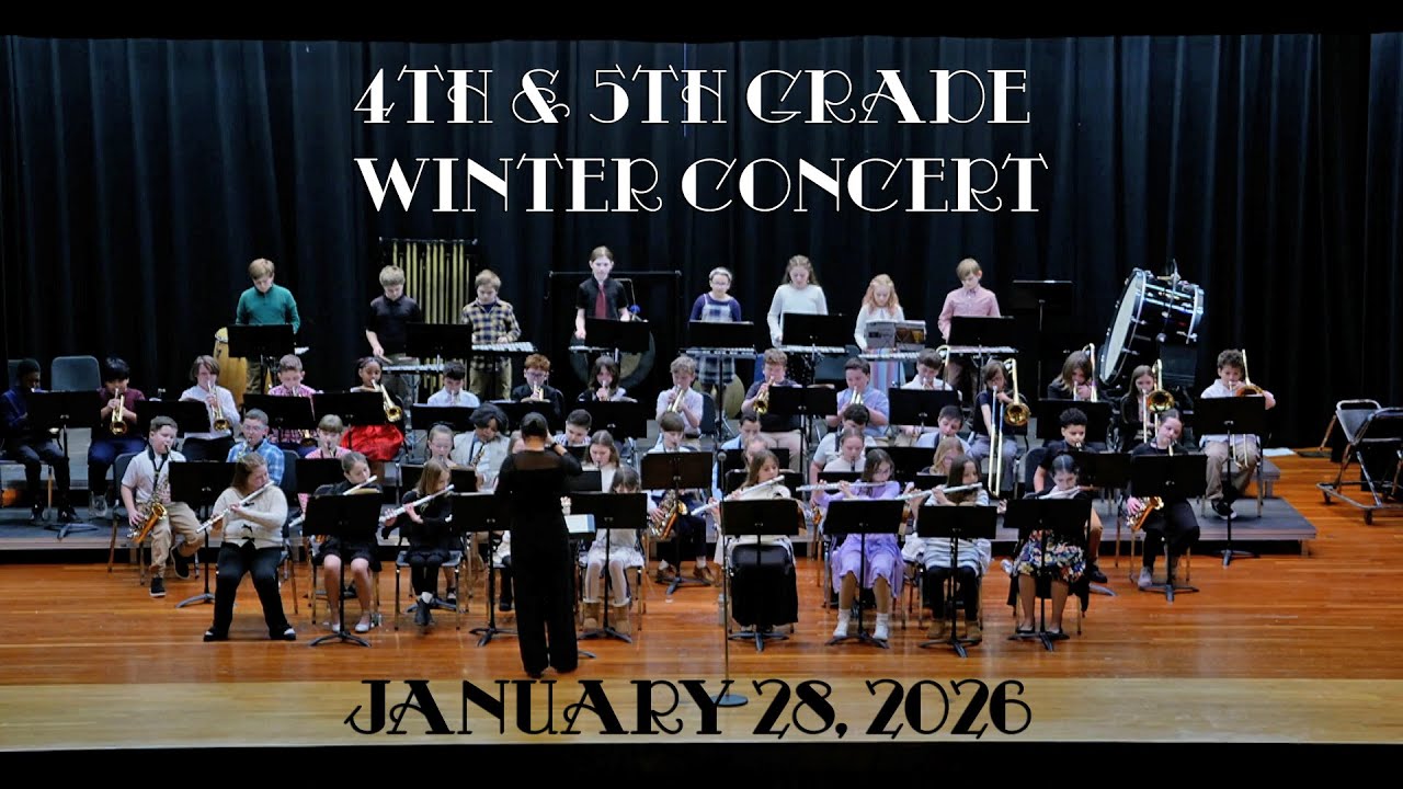 4th & 5th Grade Winter Concert - YouTube