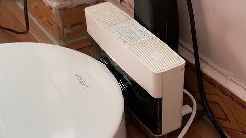 Ôi anh ơi. Ai lại để dock sạc robot như thế!