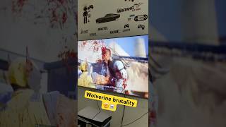 Wolverine brutality level 🤯 #wolverine #ps5 #actionadventure #gaming
