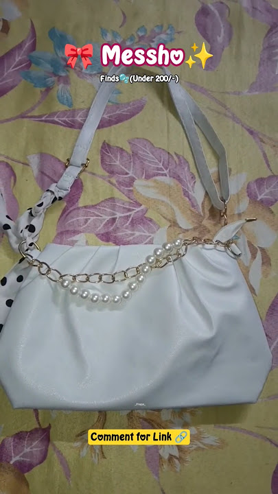 Comment down for the Link🖇️#unboxing #messho #sidebag #messhoreview #products