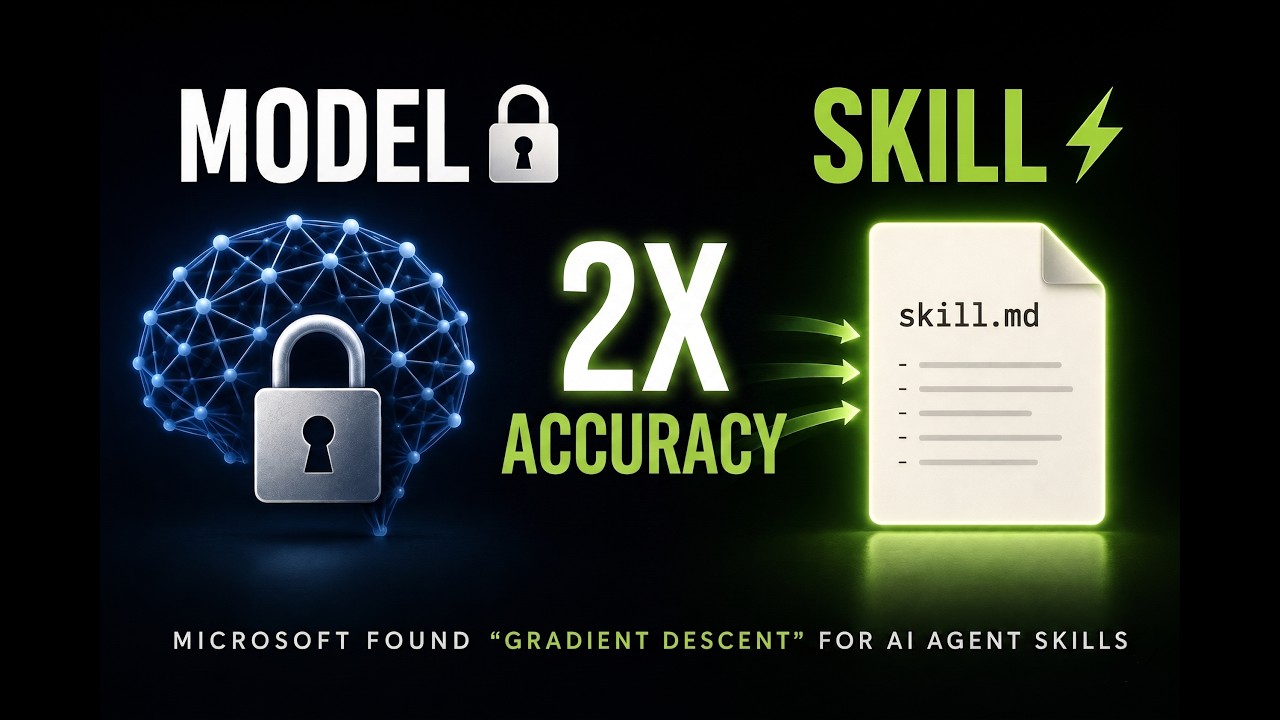 Microsoft Found Gradient Descent for AI Agent Skills