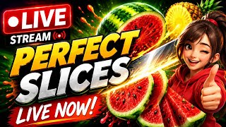 🔴 Perfect Slices Live Gameplay 64 🔪🍉 #live #gaming #shorts #shortsfeed screenshot 2