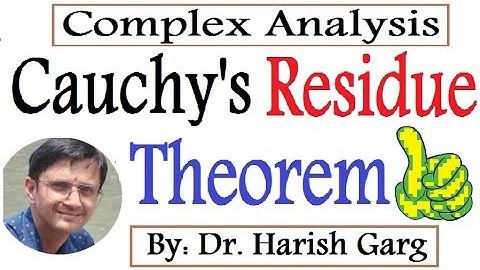 Cauchy Residue Theorem | Easiest Way | Complex Analysis