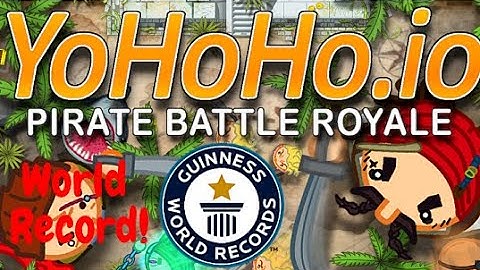 Pirate Battle Royale (Yohoho.io) WORLD RECORD KILLS: 25! | Gelium Gaming