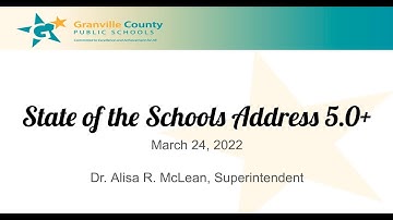 State of Schools Address  5.0+