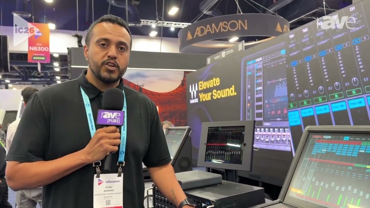 InfoComm 2026: Waves Audio Presents LV1 Classic Digital Mixing Console