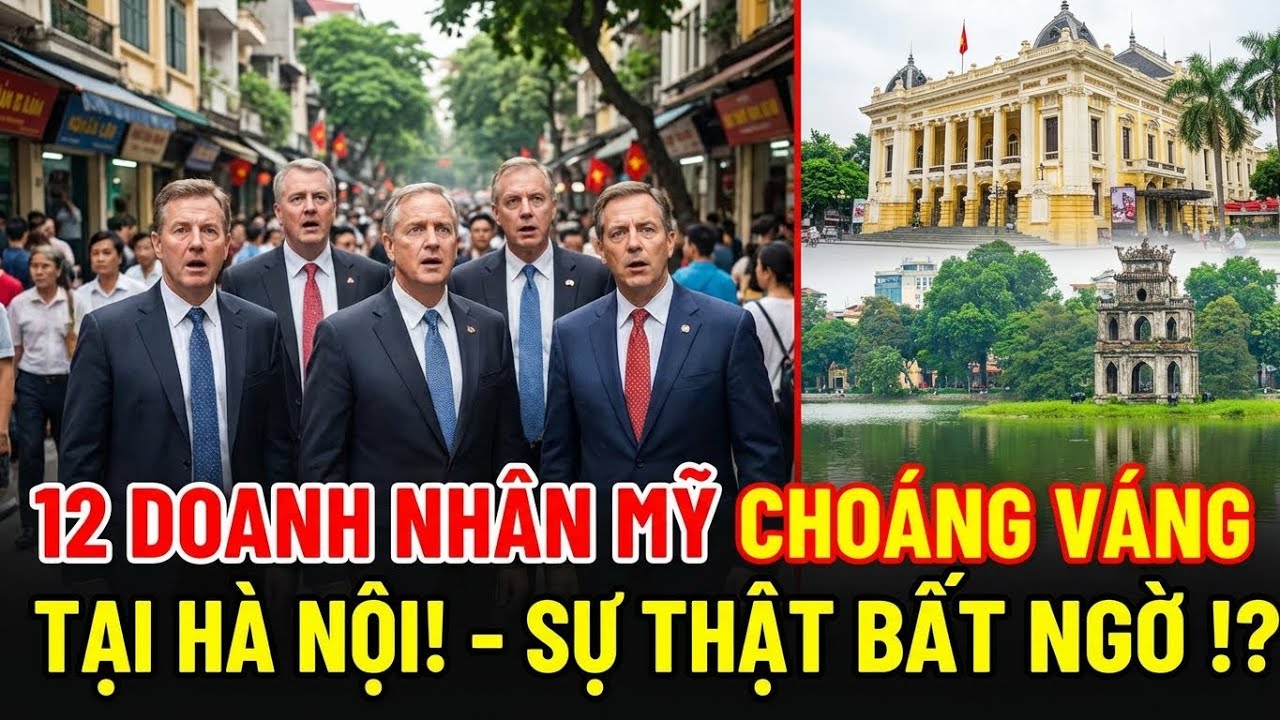 12 Doanh Nhân Mỹ Choáng Váng Ở Hà Nội, Sự Thật Phía Sau
