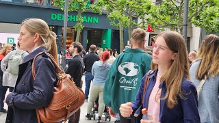 FRANKFURT/GERMANY/Walk Through the Zeil and Kleinmarkthalle