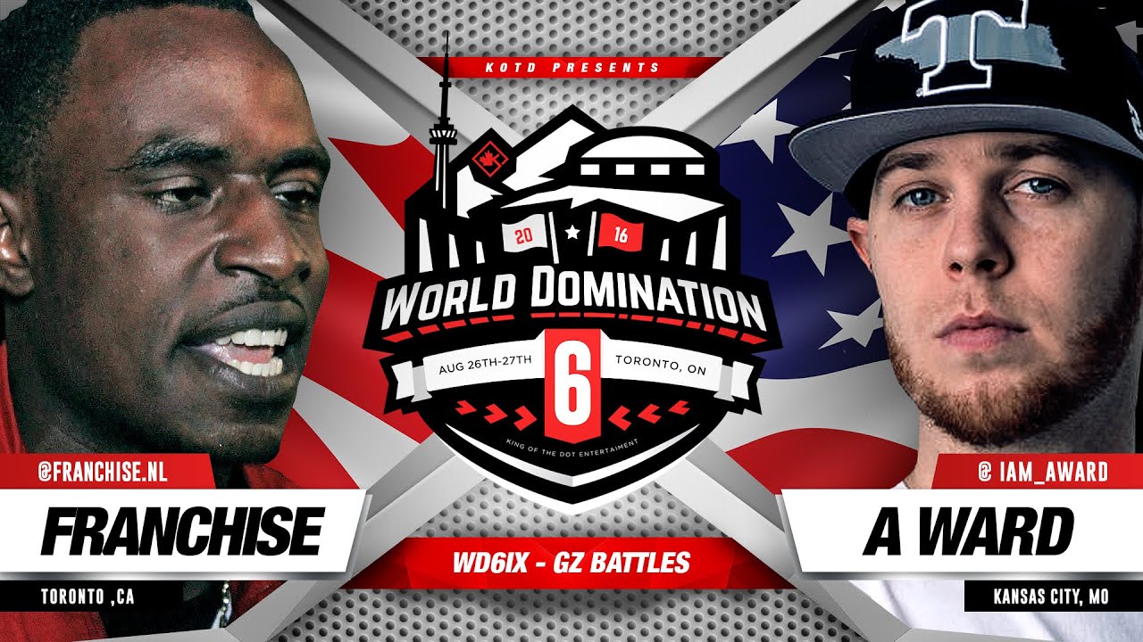 KOTD - Rap Battle - Franchise vs A. Ward | #WD6ix