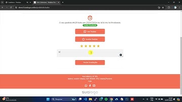 AVALIAÇÕES DE PEDIDOS - SISTEMA CATÁLOGO E CARDÁPIO SAAS PHP