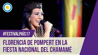 Video thumbnail of "Festival País '17 - Florencia de Pompert en la Fiesta del Chamamé"