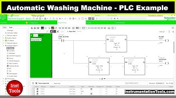 Automatic Washing Machine PLC Programming Examples