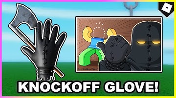How to get KNOCKOFF GLOVE + SHOWCASE in SLAP BATTLES! [ROBLOX]