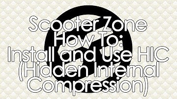 Scooter Zone How To Install and Use HIC