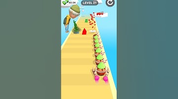 Bakery Stack Run Lvl 21 #shorts #ytshorts #viral